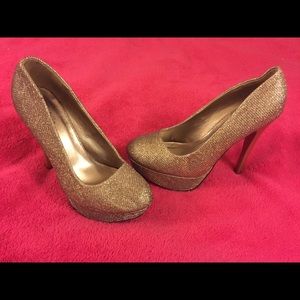 Gold heels